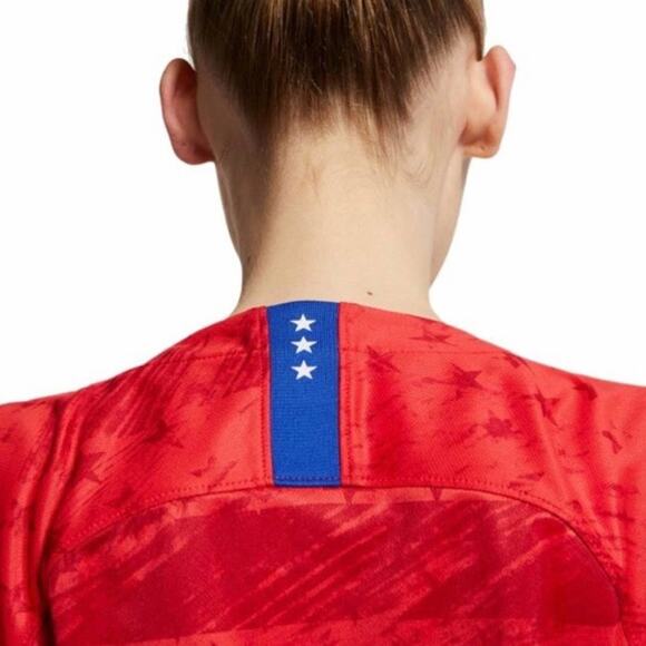 NIKE TEAM USA SOCCER Womens Small Red Jersey Shirt - Picture 6 of 9